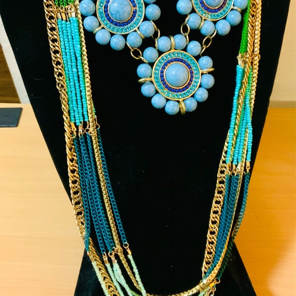 Mixed Jewelry Lot FASHION JEWELRY  Vintage 1980-2000’s Stone-Santa Fe Never Worn - Picture 3 of 16